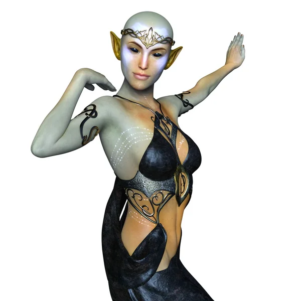 bir kadın yabancı 3d cg işleme