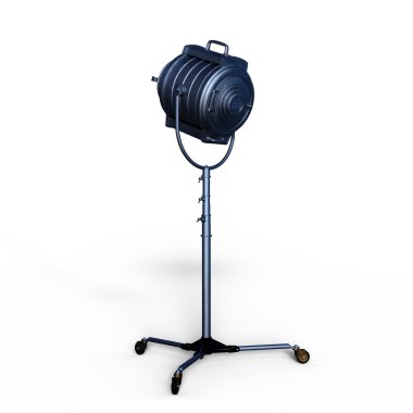 3d cg işleme düz bir ışık