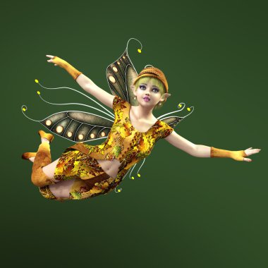 3d cg işleme bir peri