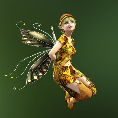 3d cg işleme bir peri