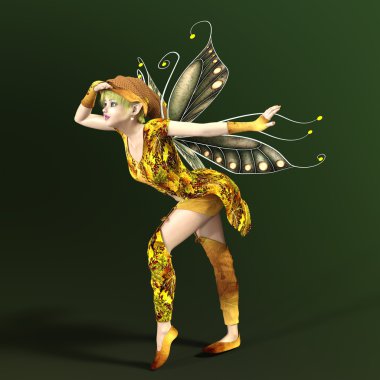 3d cg işleme bir peri