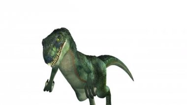 bir dinozor 3d cg işleme