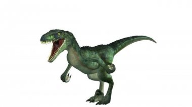 bir dinozor 3d cg işleme