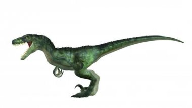 bir dinozor 3d cg işleme