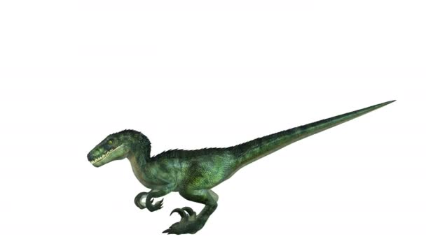 Rendering 3D CG di un dinosauro — Video Stock