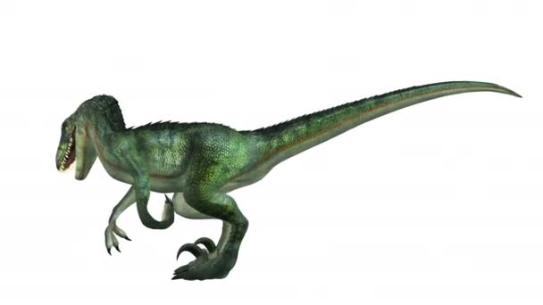 Rendering 3D CG di un dinosauro — Video Stock