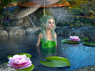 3d cg işleme bir peri