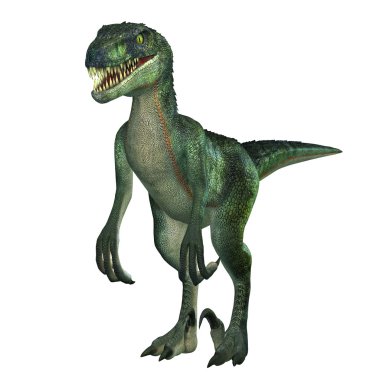 bir dinozor 3d cg işleme