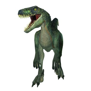 bir dinozor 3d cg işleme
