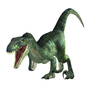 bir dinozor 3d cg işleme