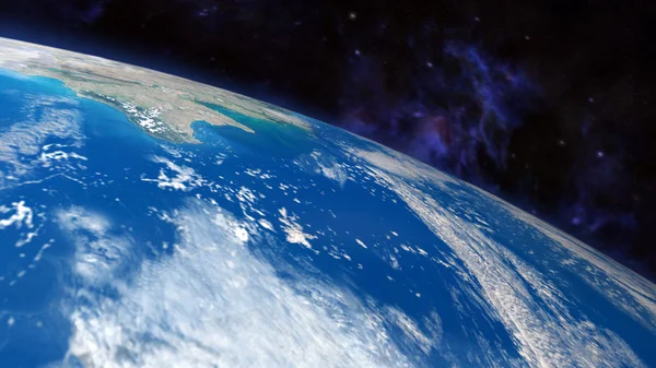 3D CG rendering of the earth — Stock Photo, Image