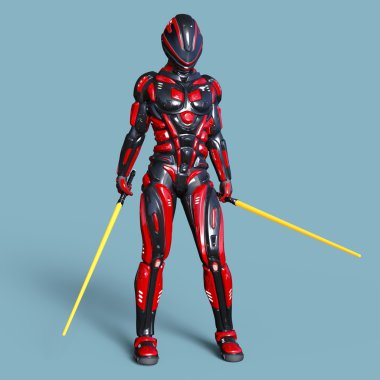 3d cg işleme bir robot