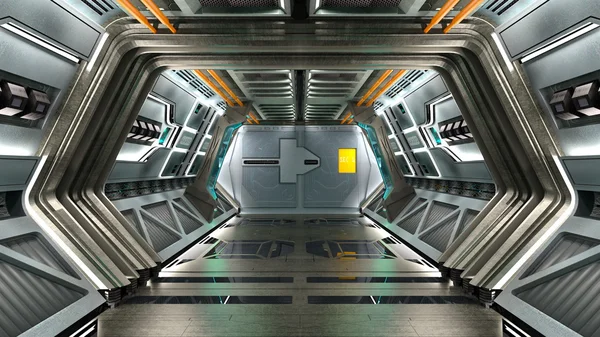 Uzay istasyonunun 3d cg görüntülemesi