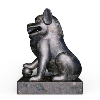 3d cg işleme koruyucu köpek