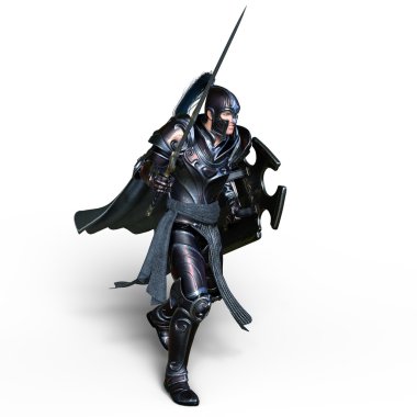 bir şövalyenin 3d cg işleme