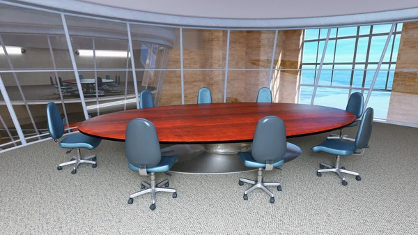 3D CG rendering of a office — Stock Photo, Image