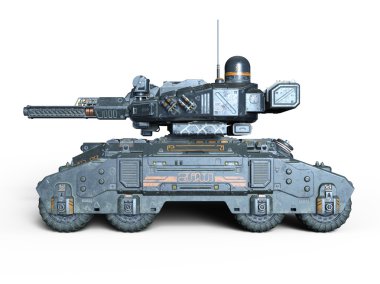 bir tank 3d cg işleme