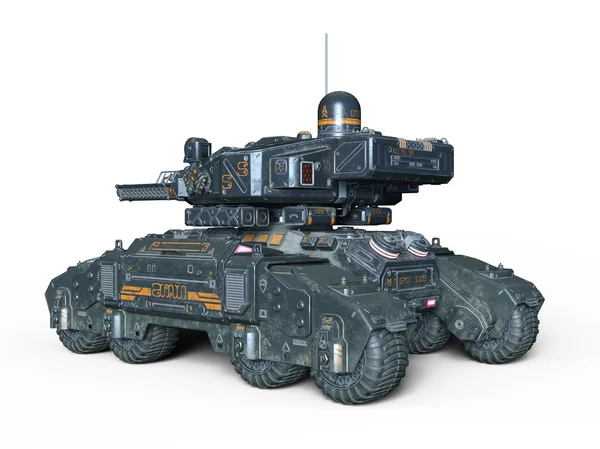 bir tank 3d cg işleme