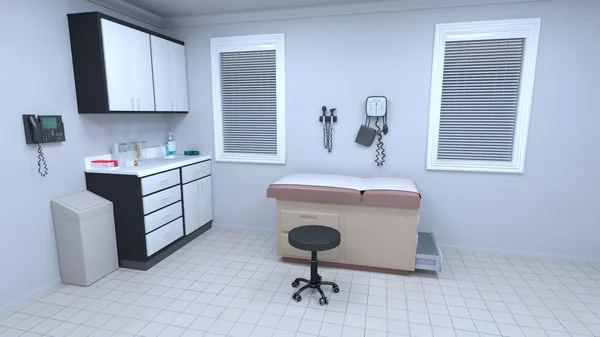 3D CG рендеринг консультационной комнаты — стоковое фото