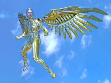 bir süper kahraman 3d cg render