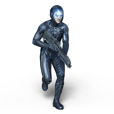 bir süper kahraman 3d cg render