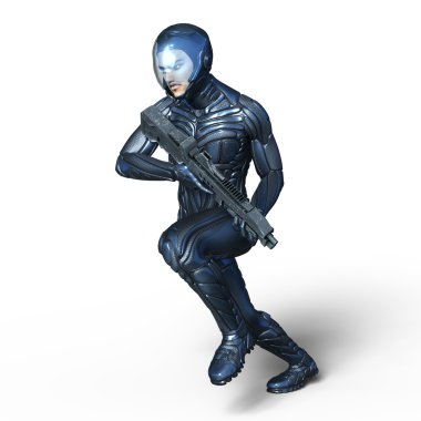 bir süper kahraman 3d cg render