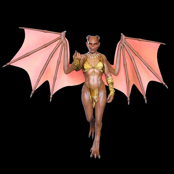 3D CG rendering of a female monster — Stock Photo, Image