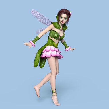 3d cg işleme bir peri