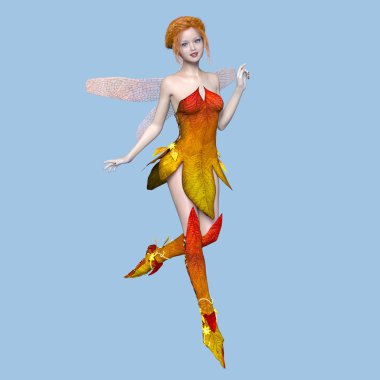 3d cg işleme bir peri