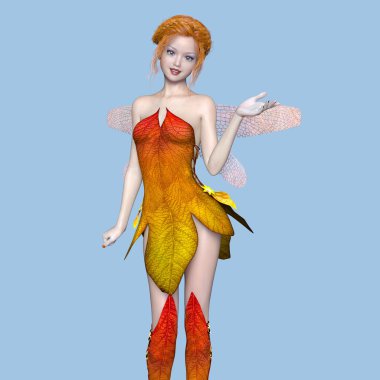 3d cg işleme bir peri