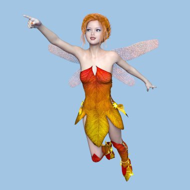 3d cg işleme bir peri