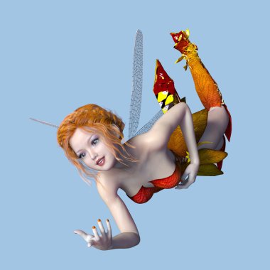 3d cg işleme bir peri