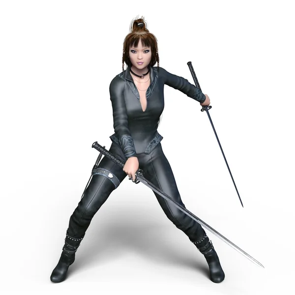 Little Ninja Poses for Kayden HD 8.1 | 3d Models for Daz Studio and Poser