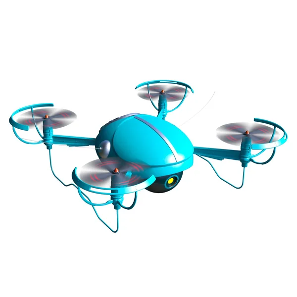 Rendu 3D 3D d'un drone — Photo