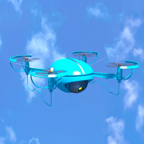 Rendu 3D 3D d'un drone — Photo