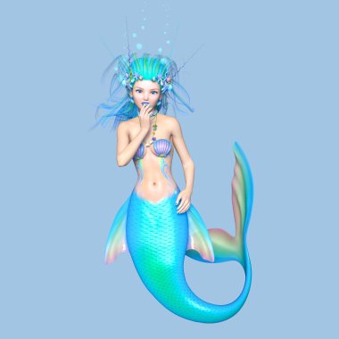 Deniz kızı 3d cg render