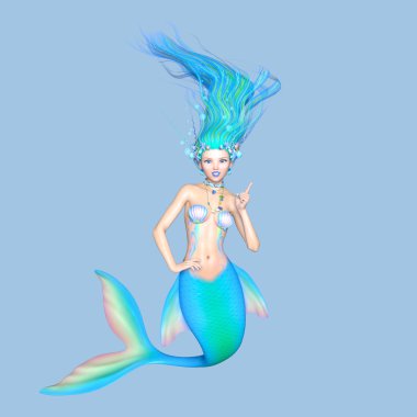Deniz kızı 3d cg render