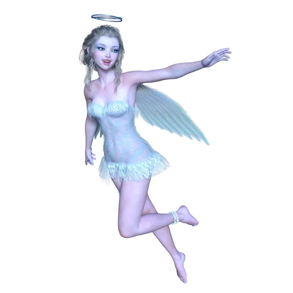 3D rendu 3D d'un ange — Photo