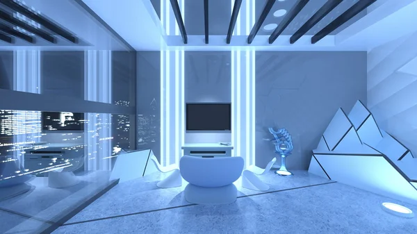 3D CG rendering of bedroom — Stock Photo, Image