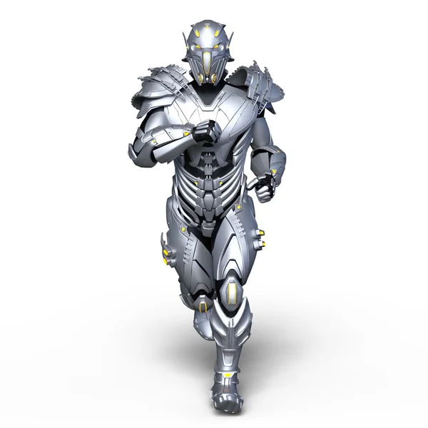 3D CG rendering of a robot — Stock Photo, Image