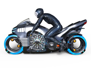 bir süper kahraman 3d cg render