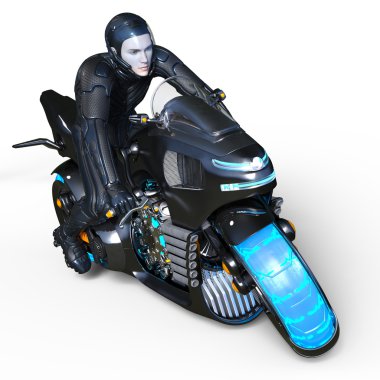 bir süper kahraman 3d cg render