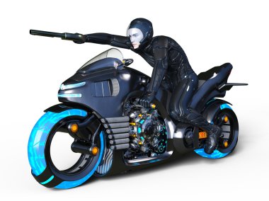 bir süper kahraman 3d cg render