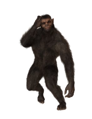 bir canavar 3d cg işleme