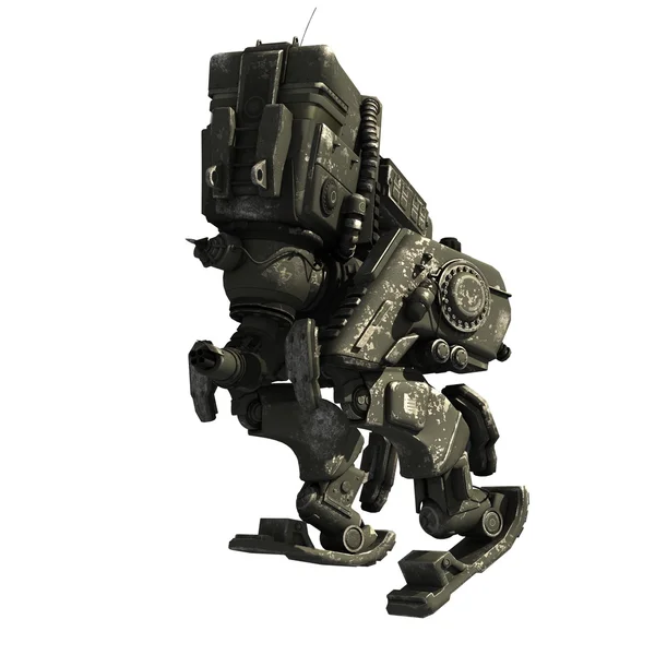3D CG representación de un robot de batalla — Foto de Stock