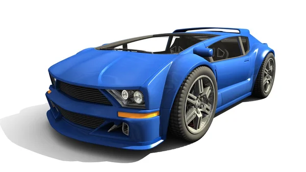 3D CG rendering of a sports car — Stock Photo, Image