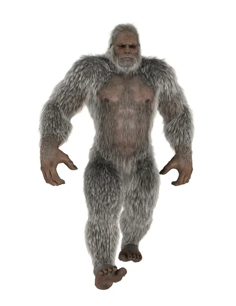 3D-cg-Darstellung eines Yeti — Stockfoto