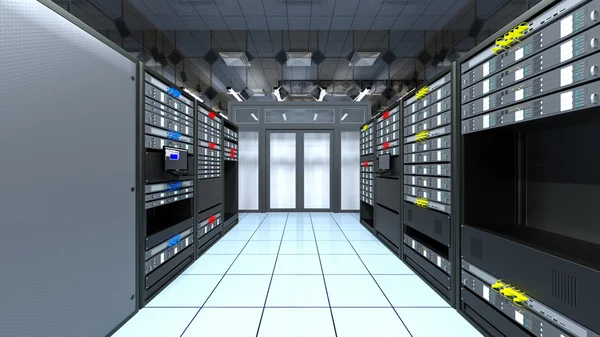 3D CG rendering of Supercomputing Center — Stock Photo, Image