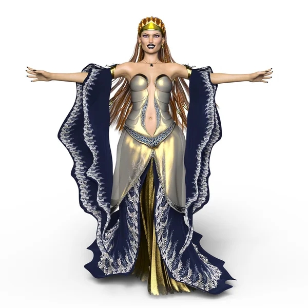 3D CG rendering of a princess — Stock Photo, Image