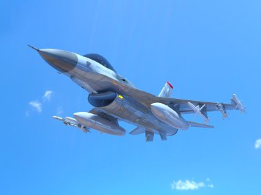 bir Fighter 3d cg işleme